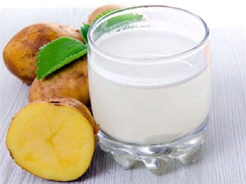 Công thức mặt nạ khoai tây sữa tươi không đường nguyên chất
