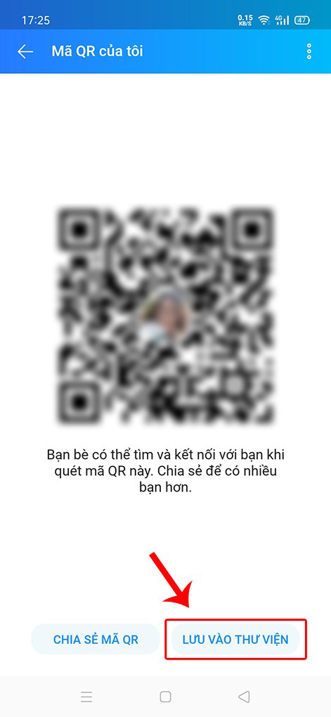 Lưu vào thư viện trên điện thoại Lưu vào thư viện trên điện thoại