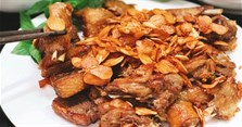 Cách làm ngan cháy tỏi tại nhà ngon như ngan cháy tỏi Hàng Lược