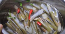 Cách làm sạch & Cách chế biến ốc móng tay thành nhiều món ngon
