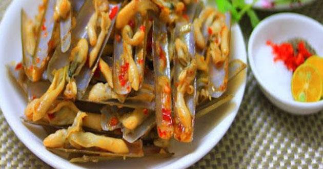 Cách làm ốc móng tay xào tỏi