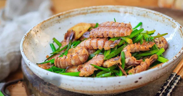 Món ngon từ bề bề bóc nõn