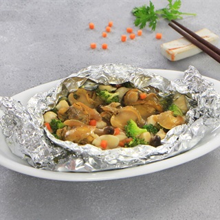 Sò huyết nướng giấy bạc