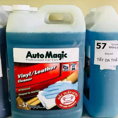 Dung dịch tẩy bề mặt da thật Auto Magic Vinyl Leather Cleaner No 57 Dung dịch tẩy bề mặt da thật Auto Magic Vinyl Leather Cleaner No 57