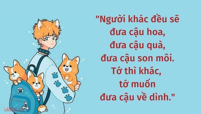 Những stt thính độc như thế này rất dễ gây ấn tượng với crush đấy nhé!