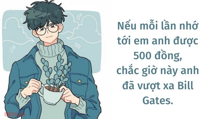 Tus thả thính như thế này đôc đáo, mới lạ mà nghe thì cứ...vui vui thế nào ấy