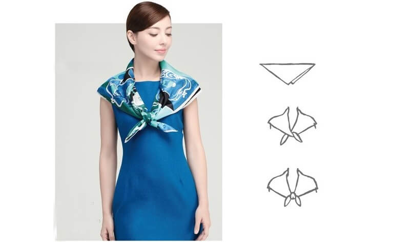 Kiểu quàng thủy thủ cổ điển Kiểu quàng thủy thủ cổ điển