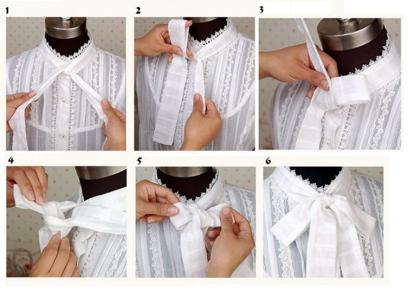 Hướng dẫn cách thắt nơ cổ áo Hướng dẫn cách thắt nơ cổ áo