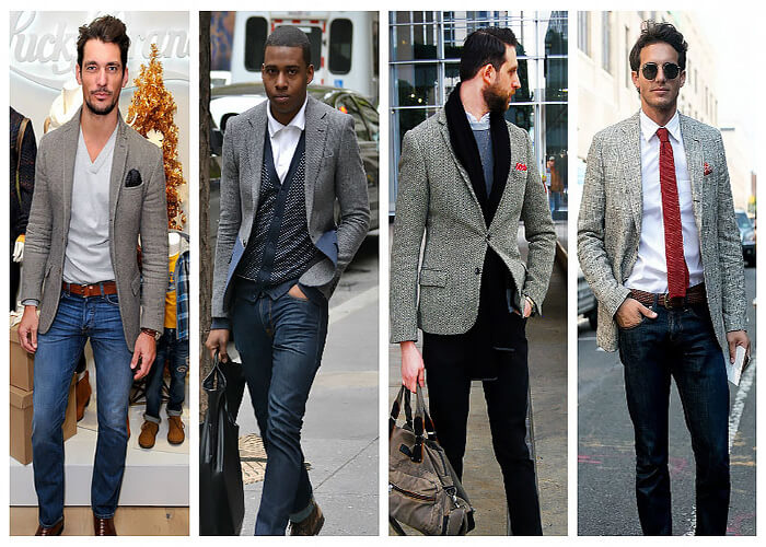 Blazer kết hợp với quần jeans Blazer kết hợp với quần jeans