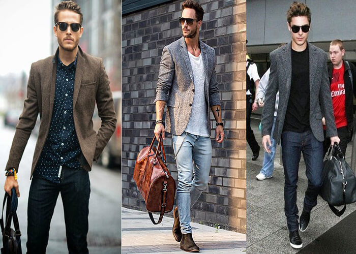 Blazer kết hợp với quần jeans Blazer kết hợp với quần jeans