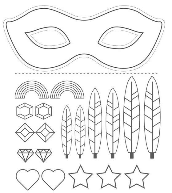 Mặt nạ Halloween thổ dân