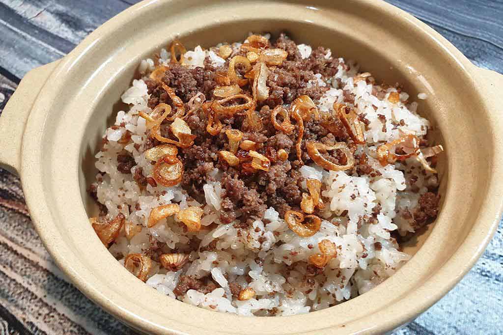 Hướng dẫn cách làm xôi chim ngon đơn giản tại nhà Thành phẩm món xôi chim thơm ngon