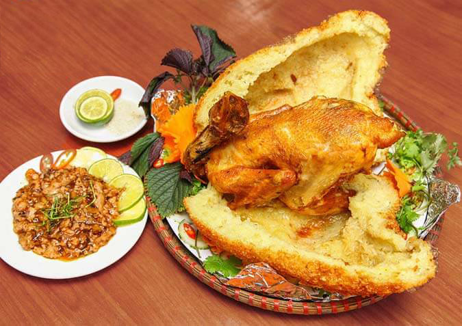 Hướng dẫn cách làm gà bó xôi ngon