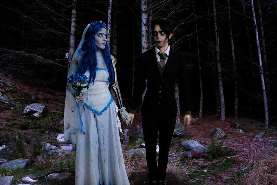 Hóa trang cô dâu ma nữ Halloween