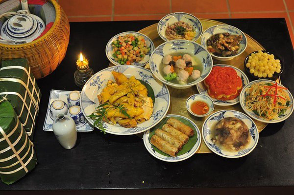 Ảnh minh họa mâm cỗ cúng miền Bắc