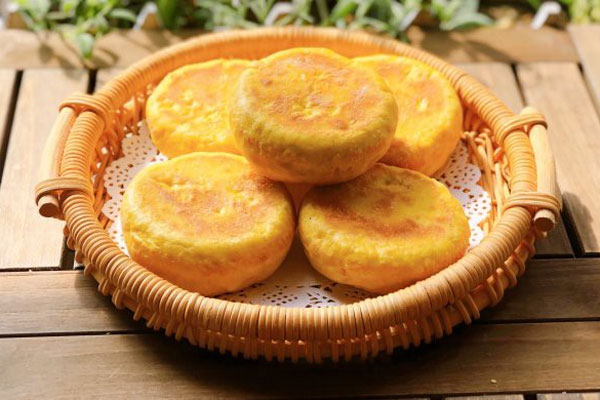 Bánh bí đỏ nướng