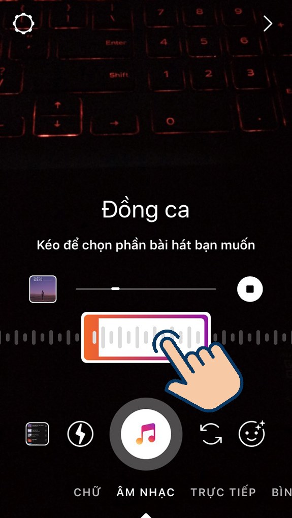Bạn tùy ý lựa chọn bài hát mà bạn thích