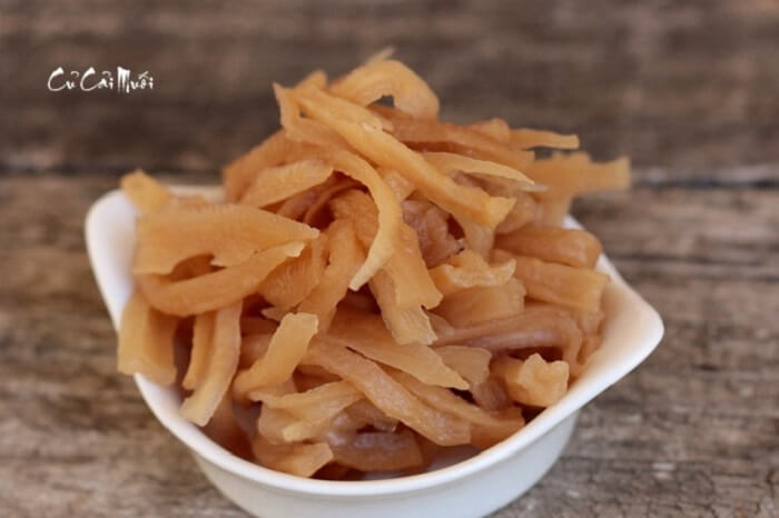 5 món ngon từ củ cải muối đơn giản, dễ làm và cực đưa cơm