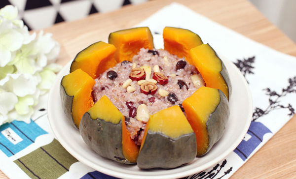 Cơm bí đỏ Cơm bí đỏ