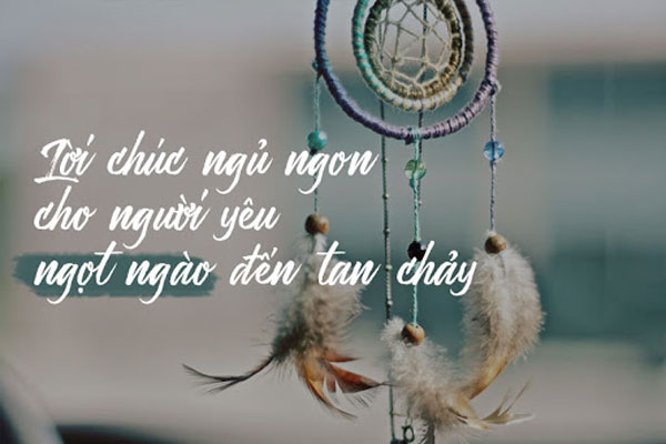 Lời chúc ngủ ngon cho người yêu Lời chúc ngủ ngon cho người yêu