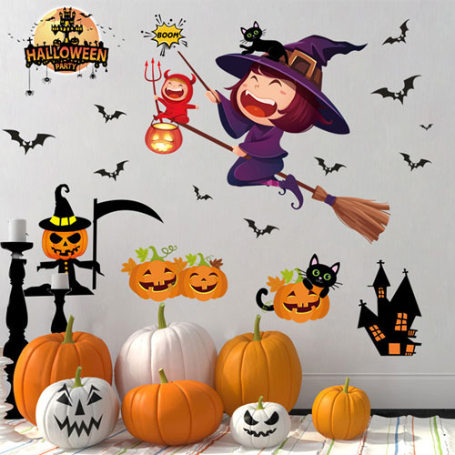 Trang trí Halloween bằng giấy