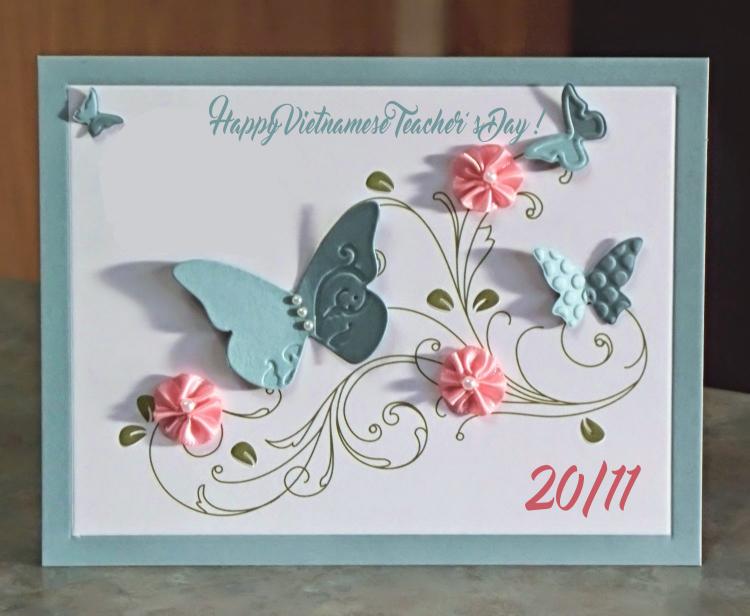 Gợi ý thiệp handmade tặng cô thầy ngày 20 tháng 11