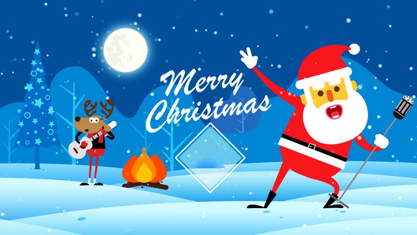 Hình chúc giáng sinh đẹp, cute