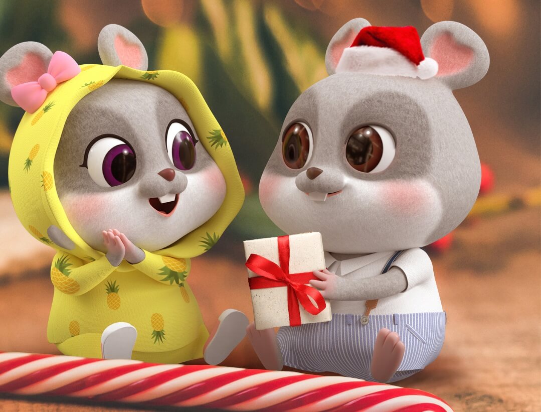 Hình ảnh chúc Giáng Sinh cute cho các đôi yêu nhau.