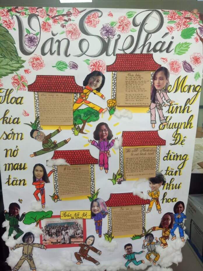 Phá cách với hình minh họa các thầy cô ngộ nghĩnh, đáng yêu