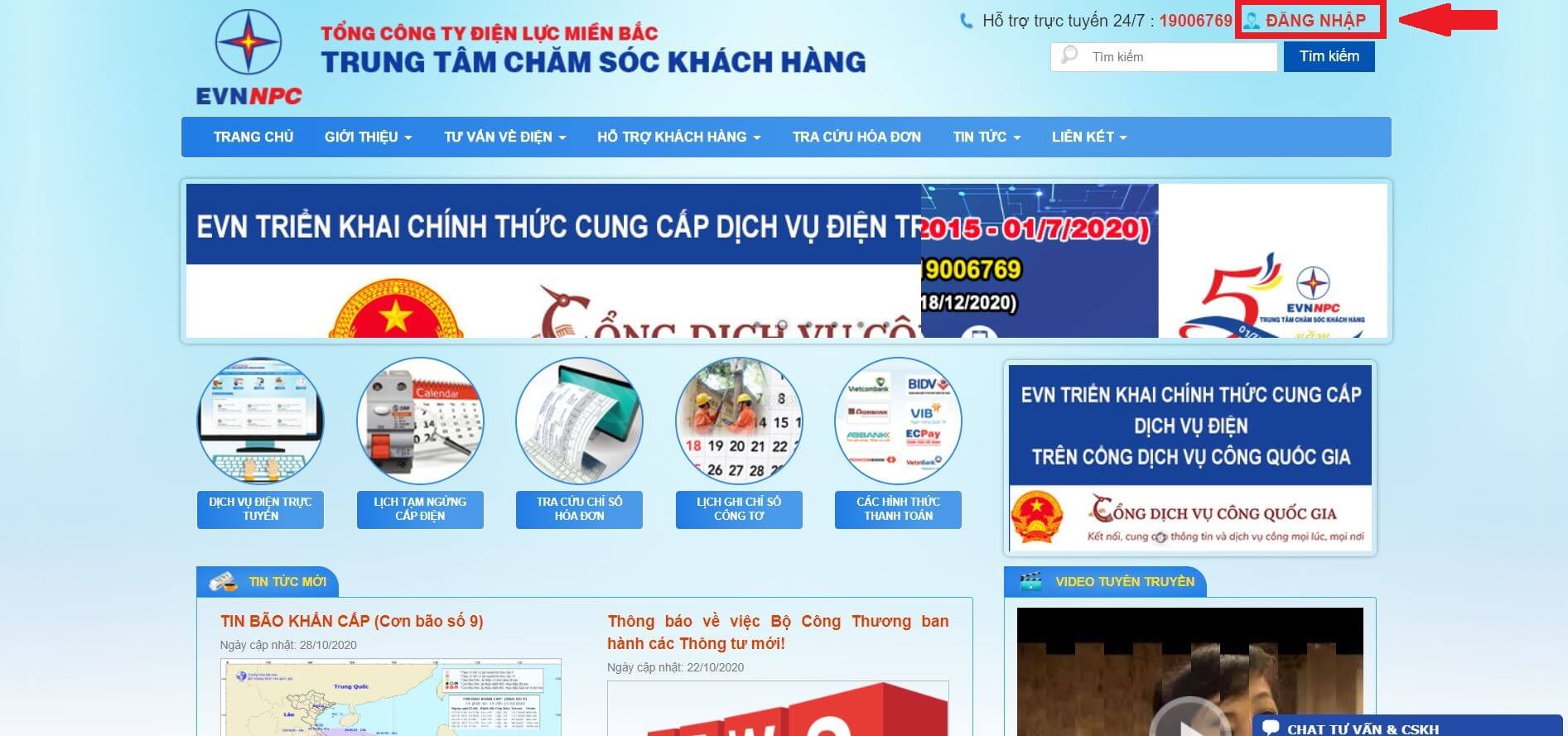 Cách tra cứu hóa đơn tiền điện EVN trên website