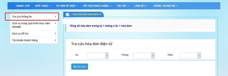 Cách tra cứu hóa đơn tiền điện EVN trên website