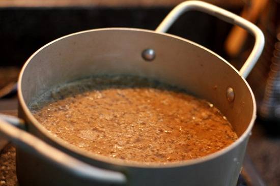 Cách nấu lẩu riêu cua sườn sụn bắp bò (lẩu riêu cua thập cẩm)