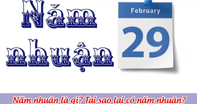 Năm nhuận là gì?