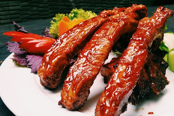 Sườn nướng mật ong Sườn nướng mật ong