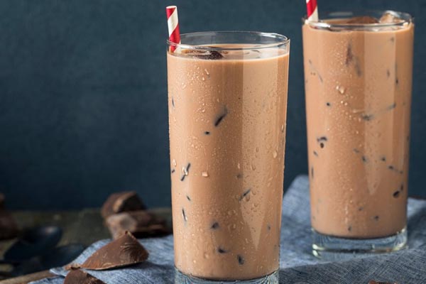 Cách pha ca cao sữa đá