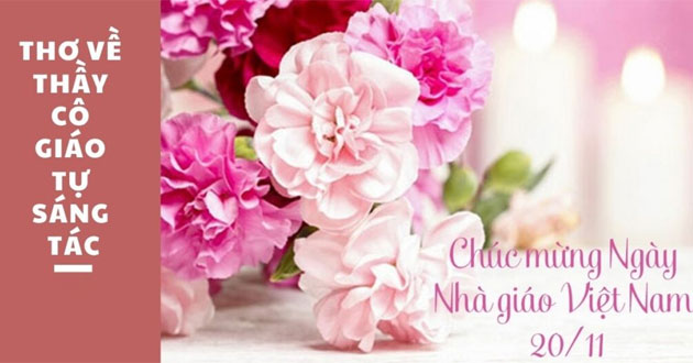 Thơ 20/11 tự sáng tác