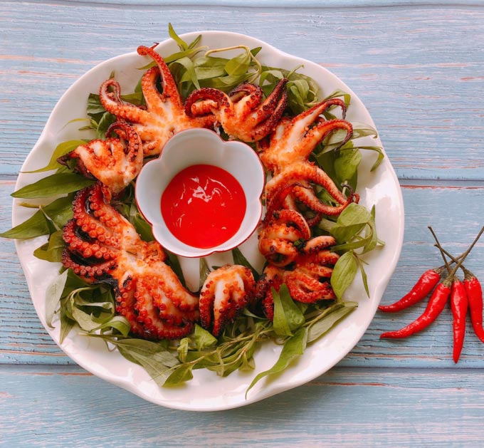 Ướp mực nướng