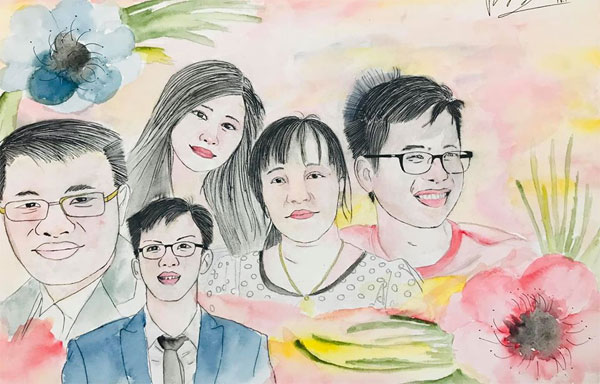 Tranh tri ân 20/11 Tranh tri ân 20/11