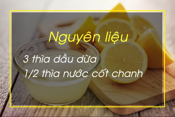 Mẹo trị viêm lỗ chân lông bằng chanh và dầu dừa Mẹo trị viêm lỗ chân lông bằng chanh và dầu dừa