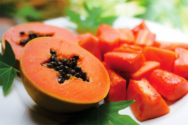 Mặt nạ se khít lỗ chân lông từ đu đủ