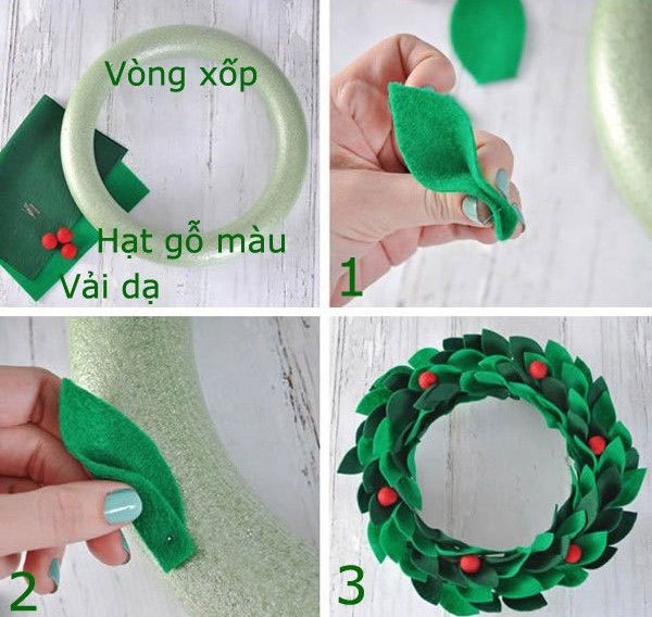 Vòng nguyệt quế Giáng Sinh Vòng nguyệt quế Giáng Sinh