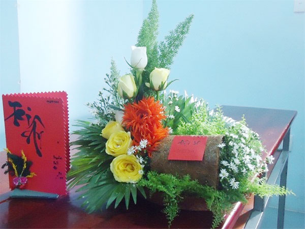 Cắm hoa 20/11