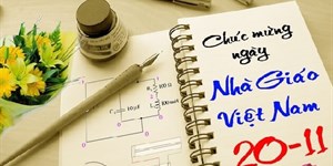 Cách vẽ báo tường ngày 20 tháng 11 đẹp, đơn giản gửi tặng thầy cô