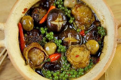 Nấm kho chay Nấm kho chay