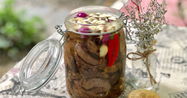 Bắp bò ngâm
