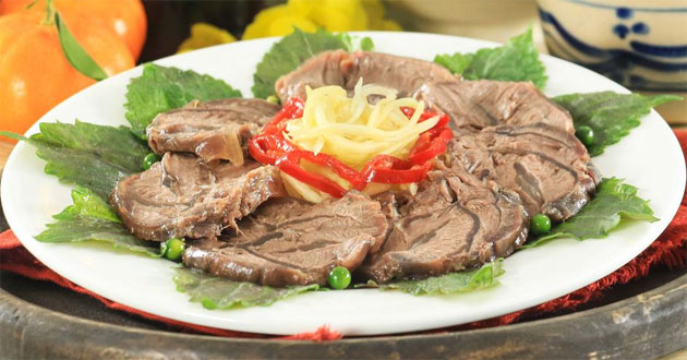 Cách làm bắp bò ngâm mắm chua ngọt