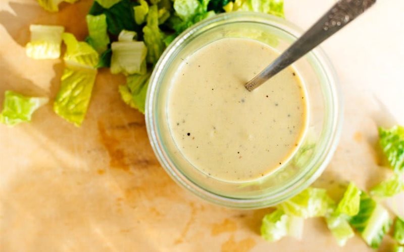Cách làm nước sốt salad mù tạt