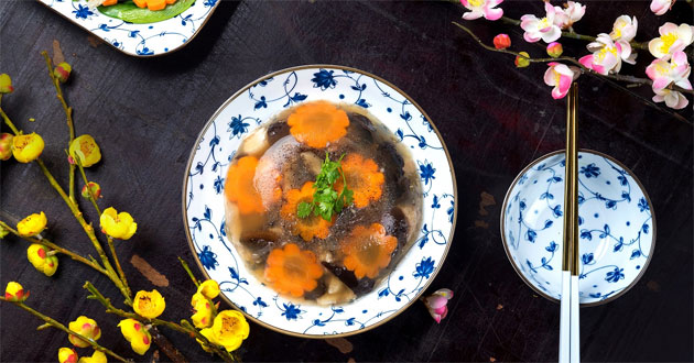 Cách nấu đông thịt gà Cách nấu đông thịt gà