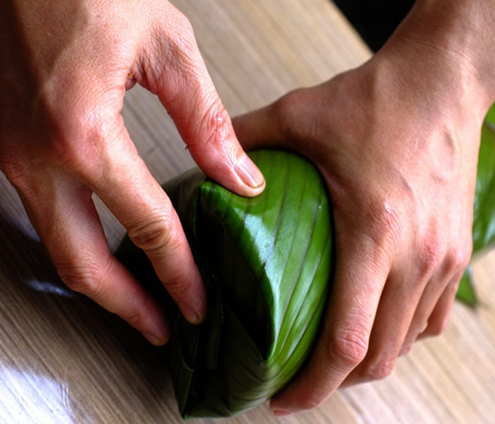 Hướng dẫn cách gói giò thủ bò