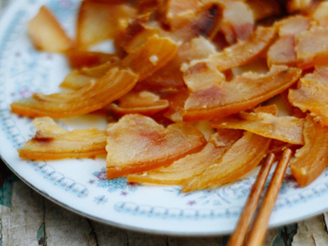 Thành phẩm món thịt đầu heo ngâm mắm Thành phẩm món thịt đầu heo ngâm mắm